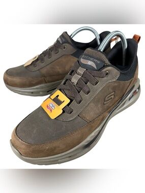 Skechers Leather ArchFit Hands Free Slip-In Oxford New W/Tags Men’s Size 7.5